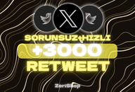 [GARANTİLİ]⭐️3000 RETWEET⭐️ ✅HIZLI✅