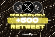 [GARANTİLİ]⭐️500 RETWEET⭐️ ✅HIZLI✅