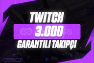 ⭐[GARANTİLİ] 3.000 Takipçi