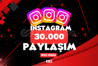 ⭐GARANTİLİ⭐30.000 POST PAYLAŞIMI KEŞFET ETKİLİ