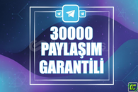 ⭐️ [GARANTİLİ] 30000 TELEGRAM PAYLAŞIM ⭐