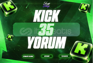 ⚡ [GARANTİLİ] 35 KİCK İSTEDİĞİN YORUM ⚡