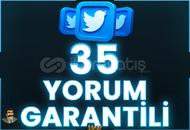 ⭐️ [GARANTİLİ] 35 TWİTTER YORUM ⭐