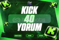 ⚡ [GARANTİLİ] 40 KİCK İSTEDİĞİN YORUM ⚡
