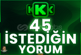 ⭐️ [GARANTİLİ] 45 KİCK İSTEDİĞİN YORUM ⭐