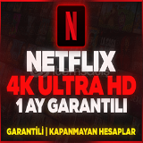⭐[GARANTİLİ] 4K Ultra HD Aylık Netflix Premium⭐
