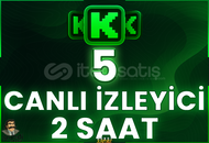 ⭐️ [GARANTİLİ] 5 CANLI YAYIN İZLENME 2 SAAT ⭐