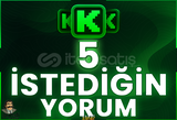 ⭐️ [GARANTİLİ] 5 KİCK İSTEDİĞİN YORUM ⭐