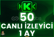 ⭐️ [GARANTİLİ] 50 CANLI YAYIN İZLENME 1 AY ⭐