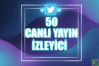 ⭐️ [GARANTİLİ] 50 CANLI YAYIN İZLENME 1 SAAT⭐️
