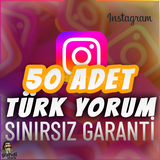 ⭐️ [GARANTİLİ] 50 İNSTAGRAM İSTEDİĞİNİZ YORUM ⭐