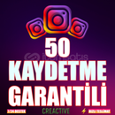 ⭐️ [GARANTİLİ] 50 İNSTAGRAM KAYDETME ⭐