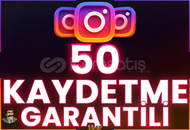⭐️ [GARANTİLİ] 50 İNSTAGRAM KAYDETME ⭐