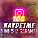 ⭐️[GARANTİLİ] 100 İNSTAGRAM KAYDETME ⭐