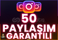 ⭐️ [GARANTİLİ] 50 İNSTAGRAM PAYLAŞIM ⭐