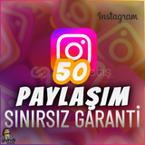 ⭐️[GARANTİLİ] 50 İNSTAGRAM PAYLAŞIM ⭐