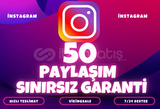 ⭐️ [GARANTİLİ] 50 İNSTAGRAM PAYLAŞIM ⭐
