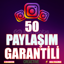 ⭐️ [GARANTİLİ] 50 İNSTAGRAM PAYLAŞIM ⭐