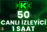 ⭐️ [GARANTİLİ] 50 KİCK CANLI YAYIN İZLENME ⭐