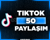 ⭐️[GARANTİLİ]⭐️ 50 Paylaşım | TikTok