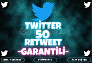 ⭐️[GARANTİLİ] 50 TWİTTER RETWEET⭐️