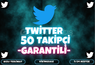 ⭐️[GARANTİLİ] 50 TWİTTER TAKİPÇİ⭐️
