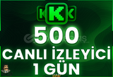 ⭐️ [GARANTİLİ] 500 CANLI YAYIN İZLENME 1 GÜN ⭐