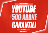 ⭐[GARANTİLİ] 500 GERÇEK ABONE YOUTUBE