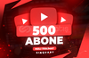 ⭐[GARANTİLİ] 500 GERÇEK ABONE YOUTUBE