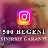 ⭐️ [GARANTİLİ] 500 İNSTAGRAM BEĞENİ⭐