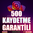 ⭐️ [GARANTİLİ] 500 İNSTAGRAM KAYDETME ⭐
