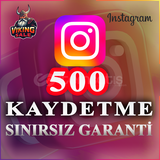 ⭐️ [GARANTİLİ] 500 İNSTAGRAM KAYDETME ⭐
