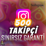 ⭐️[GARANTİLİ] 500 İNSTAGRAM TAKİPÇİ ⭐