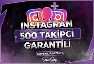 ⭐[GARANTİLİ] 500 İNSTAGRAM TAKİPÇİ ⭐