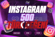 ⚡ [GARANTİLİ] 500 İNSTAGRAM TÜRK BEĞENİ ⚡