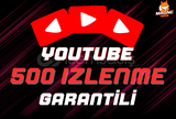 ⭐️[GARANTİLİ] 500 İZLENME YOUTUBE ⭐️