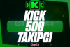⭐️ [GARANTİLİ] 500 KİCK TAKİPÇİ ⭐