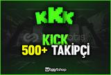 ⭐[GARANTİLİ] 500+ KİCK TAKİPÇİ