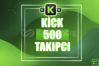 ⭐️ [GARANTİLİ] 500 KİCK TAKİPÇİ ⭐