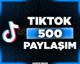 ⭐️[GARANTİLİ]⭐️ 500 Paylaşım | TikTok