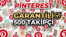 (GARANTİLİ) 500 PİNTEREST TAKİPÇİ 