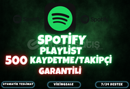 ⭐️[GARANTİLİ] 500 SPOTİFY PLAYLİST KAYDETME⭐️