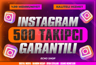 ⭐[GARANTİLİ] 500 Takipçi ⭐