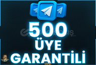 ⭐️ [DÜŞÜŞSÜZ!] 500 TELEGRAM ÜYE ⭐