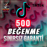 ⭐️ [GARANTİLİ] 500 TİKTOK BEĞENİ ⭐