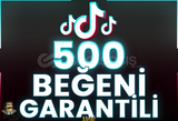 ⭐️ [GARANTİLİ] 500 TİKTOK BEĞENİ ⭐