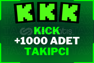 ⭐[GARANTİLİ] +1000 KİCK GERÇEK TAKİPÇİ 