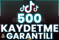 ⭐️ [GARANTİLİ] 500 TİKTOK KAYDETME ⭐