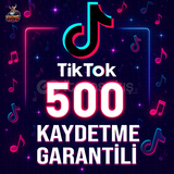 ⭐️ [GARANTİLİ] 500 TİKTOK KAYDETME ⭐
