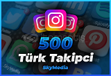 Garantili [♻️] 500 Türk Gerçek Aktif Takipçi